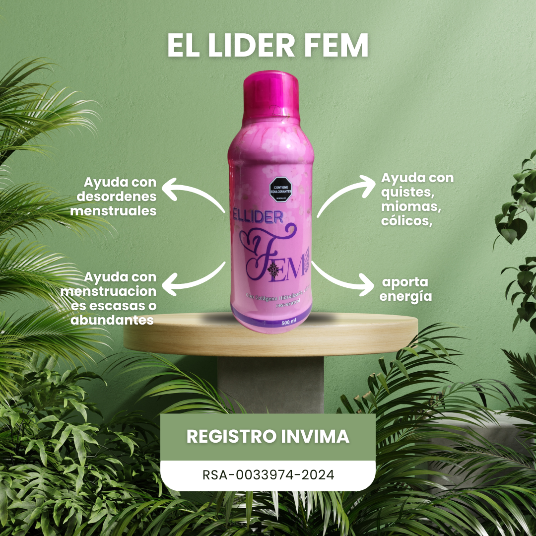 EL LIDER FEM (JARABE PARA LA MUJER)